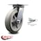 Service Caster 8 Inch Heavy Duty Thermoplastic Caster with Roller Bearing and Swivel Lock SCC SCC-35S820-TPRRF-BSL - alternate 5